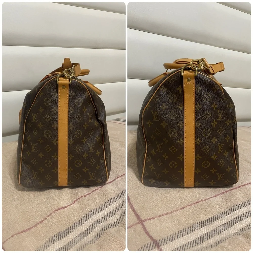 Louis Vuitton Monogram Keepall Bandouliere 55